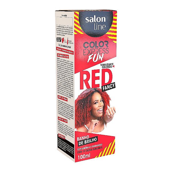 Tonalizante Color Express Fun Fancy Red Salon Line 100Ml