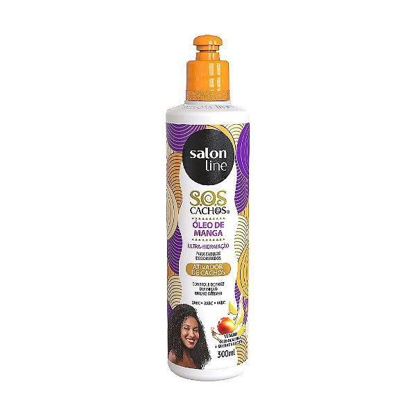Ativador De Cachos Sos Cachos Óleo De Manga 300Ml - Salon Line