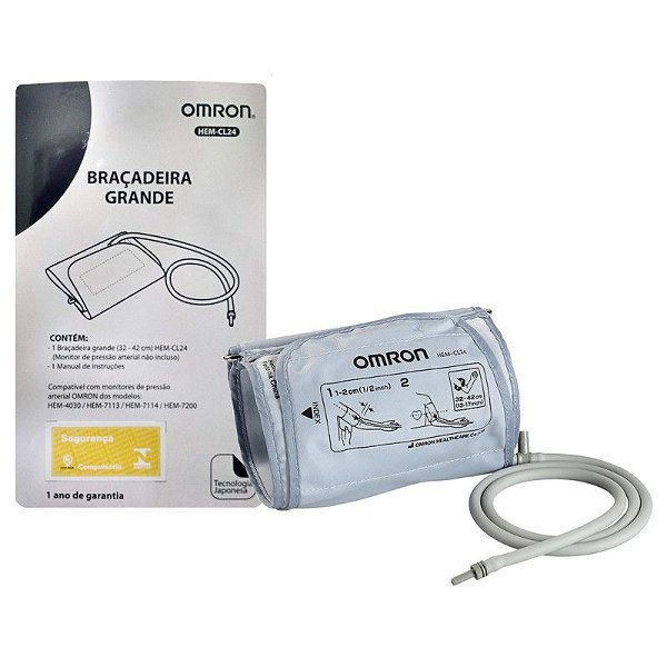 Braçadeira P/ Monitor Omron Braço Grande (32/42Cm) Hem-Cl24