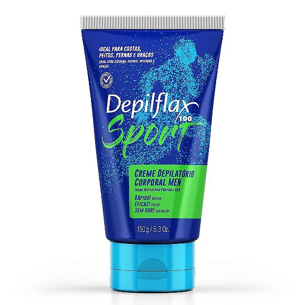 Creme Depilatório Corporal Depiflax Men Sport 150G
