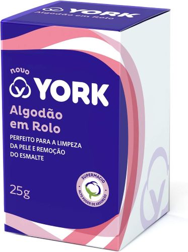 Algodão Em Rolo York 25G