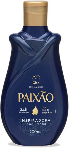 Óleo Corporal Paixão Inspiradora Rosas Brancas Com Ação Desodorante 200Ml