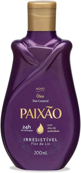 Óleo Corporal Paixão Irresistível Flor De Lis Com Ação Desodorante 200Ml