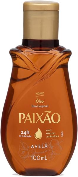Óleo Corporal De Amêndoas Com Avelã Paixão Ação Desodorante 100Ml