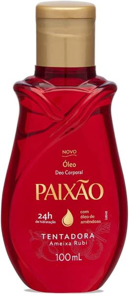 Óleo Corporal De Amêndoas Paixão Tentadora Ação Desodorante 100Ml