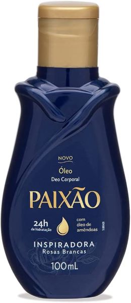 Óleo Corporal Paixão Inspiradora Rosas Brancas Com Ação Desodorante 100Ml