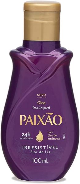 Óleo Corporal Paixão Irresistível Flor De Lis Com Ação Desodorante 100Ml