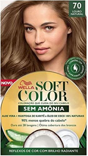 Tinta De Cabelo Soft Color Louro Natural 70