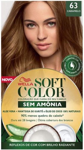 Tinta De Cabelo Soft Color Caramelo 63