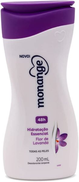 Hidratante Monange Hidratação Essencial Flor De Lavanda Com Ação Desodorante 200Ml