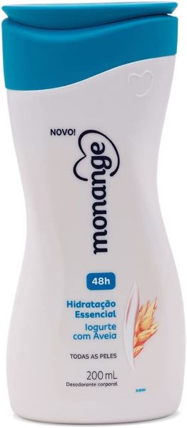 Hidratante Monange Hidratação Essencial Iogurte Com Aveia Com Ação Desodorante 200Ml