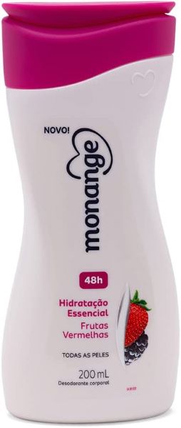 Hidratante Monange Hidratação Essencial Frutas Vermelhas Com Ação Desodorante 200Ml