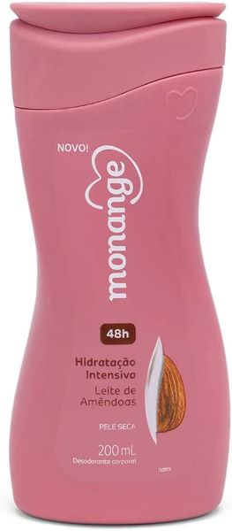 Hidratante Monange Hidratação Intensiva Leite De Amêndoas – Pele Seca Com Ação Desodorante 200Ml