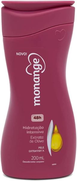 Hidratante Monange Hidratação Intensiva – Pele Extrasseca Com Ação Desodorante 200Ml