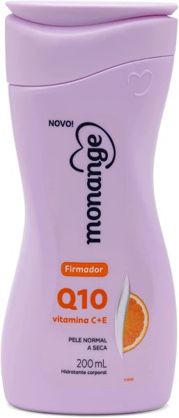 Hidratante Monange Firmador Q10 Vitamina C + E – Pele Normal A Seca Com Ação Desodorante 200Ml