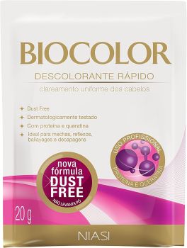 Pó Descolorante Biocolor Proteína Queratina 20G