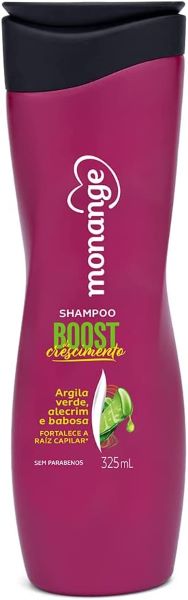 Shampoo Monange Boost De Crescimento 325Ml