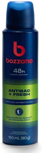 Desodorante Aerossol Antitranspirante Masculino Bozzano Fresh 150Ml