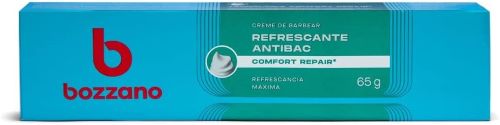 Creme De Barbear Bozzano Refrescante Mentolado 65G Bozzano