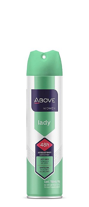 Desodorante Aerossol Lady 150Ml - Above