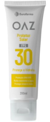 Protetor Solar Oaz 30 Fps Creme - 200 Ml