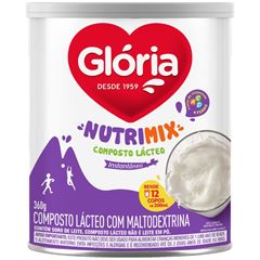 Composto Lácteo Glória Nutrimax Caixa Com 24 Un De 360G