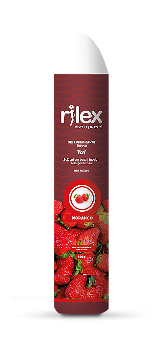 Gel Lubrificante Íntimo De Morango Toy - Rilex