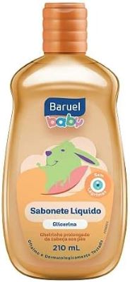 Sabonete Líquido Glicerina Baby 210Ml Baruel