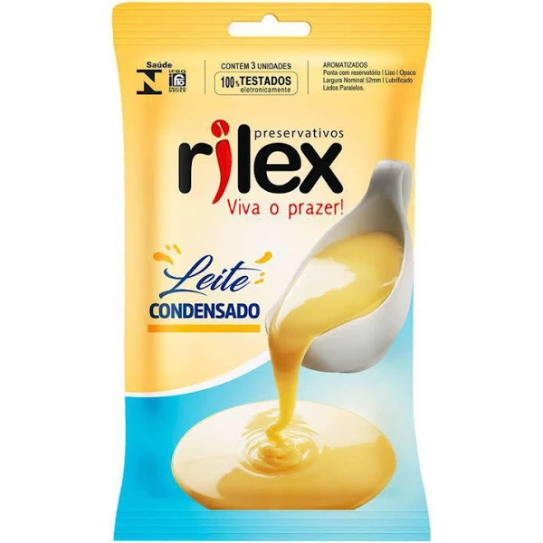 Preservativos Leite Condesado 12X3 - Rilex