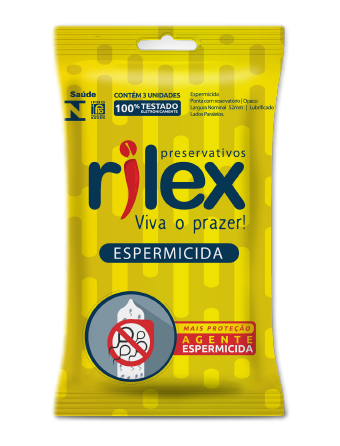 Preservativos Com Espermicida 12X3 - Rilex