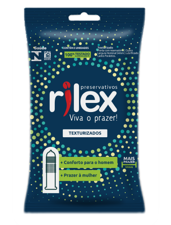 Preservativos Texturizado Pacote 12X3 - Rilex