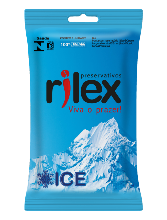 Preservativos Ice 12X3 - Rilex