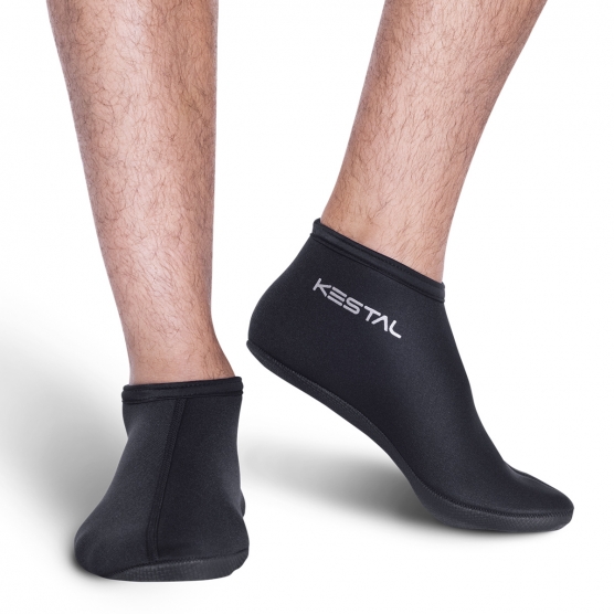 Sapatilha De Hidroginástica Neoprene Preto P- Kestal
