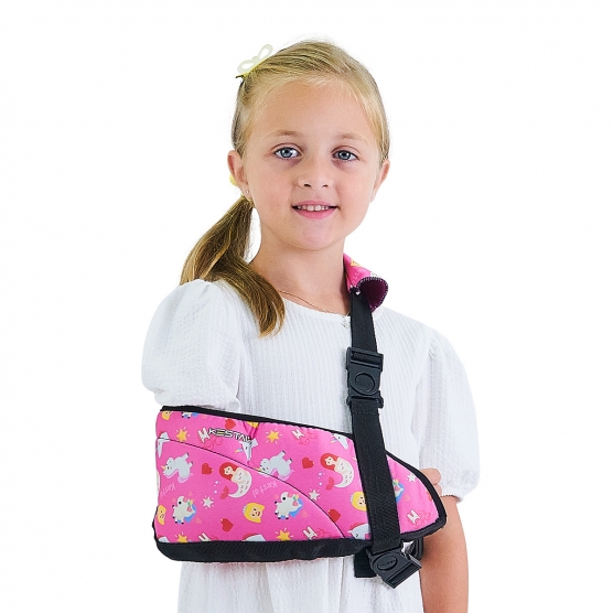 Tipoia Ortopédica Infantil Rosa M- Kestal
