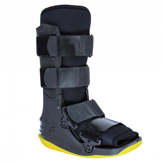 Bota Curta Exofoot Preto/Amarelo M- Kestal