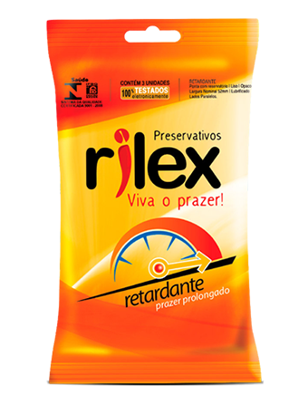 Preservativos Retardante Pacote 12X3 - Rilex