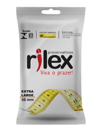 Preservativos Extra Large Pacote 12X3 - Rilex