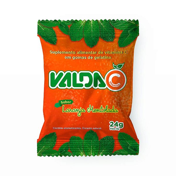 Valda Vitamina C Laranja Sachê 24G