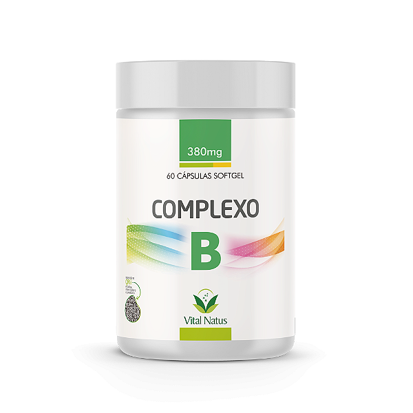 Complexo B 380mg -  60 cápsulas