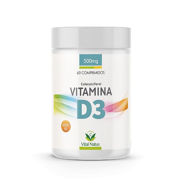 Vitamina D3 - 60 comprimidos