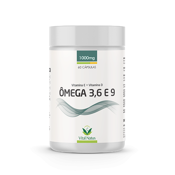 Ômega 3 6 9 - 60 cápsulas