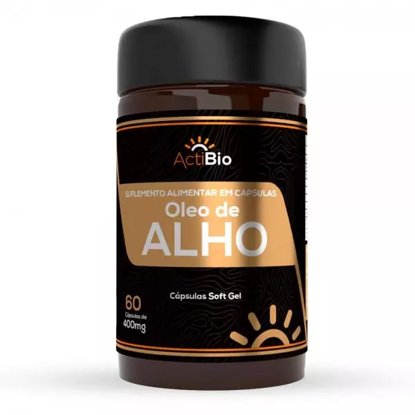 Óleo de Alho - 60 cápsulas