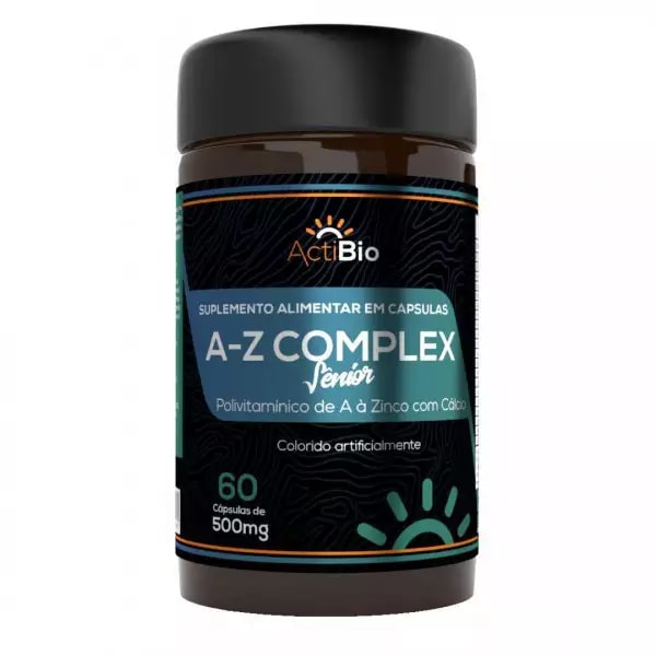 A-Z Complexo Sênior - Polivitaminico - 60caps