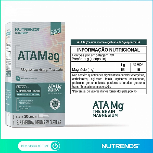 AtaMag – 30 Cápsulas