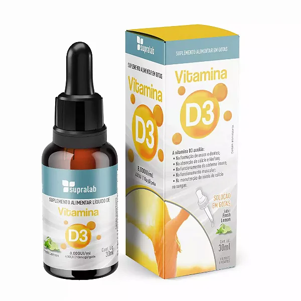 Vitamina D3 Gotas - 30ml