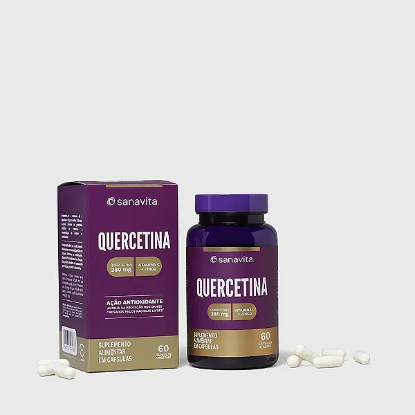 Quercetina -  60 cápsulas