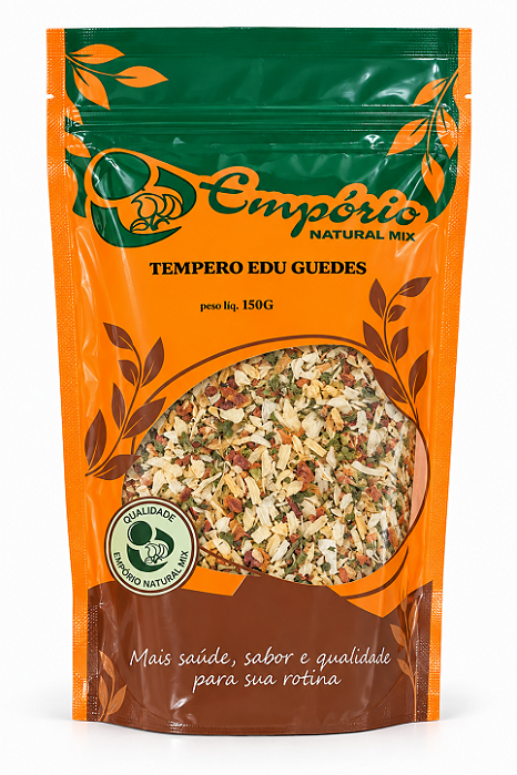 Tempero Edu Guedes 150g Empório Natural Mix