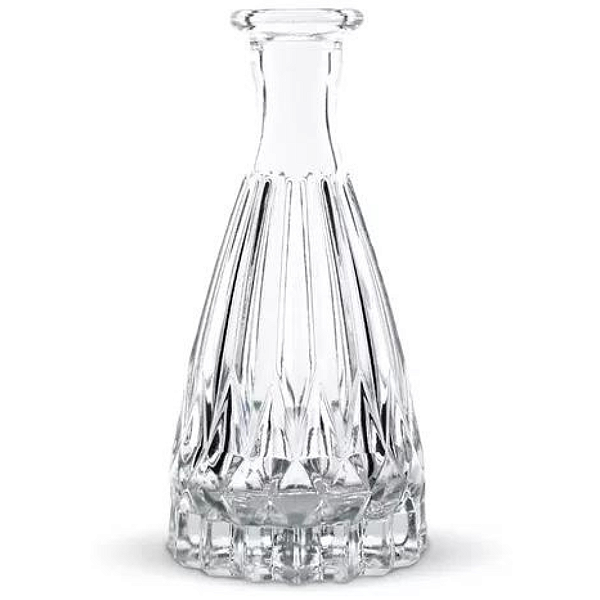 Vaso de Vidro Diamante 15cm Decorativo Para Difusor de Ambientes E Arranjos De Flores