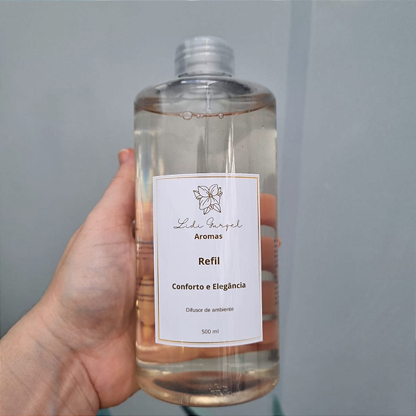 Refil para Difusor com Varetas da Linha Conforto e Elegância 500ml