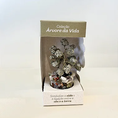 Mini Árvore Pirita - Coleção Árvore da Vida